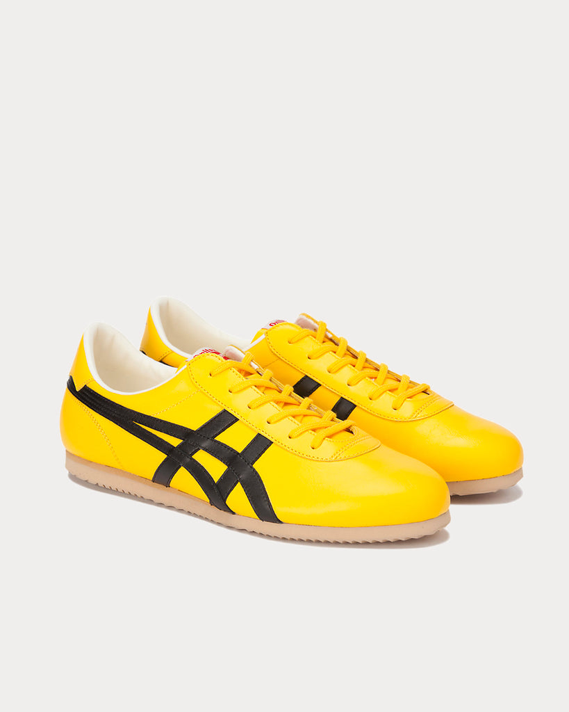 Onitsuka Tiger Corsair VIN Blue and Yellow Sneaker Editorial Stock Image -  Image of lifestyle, laces: 145863549